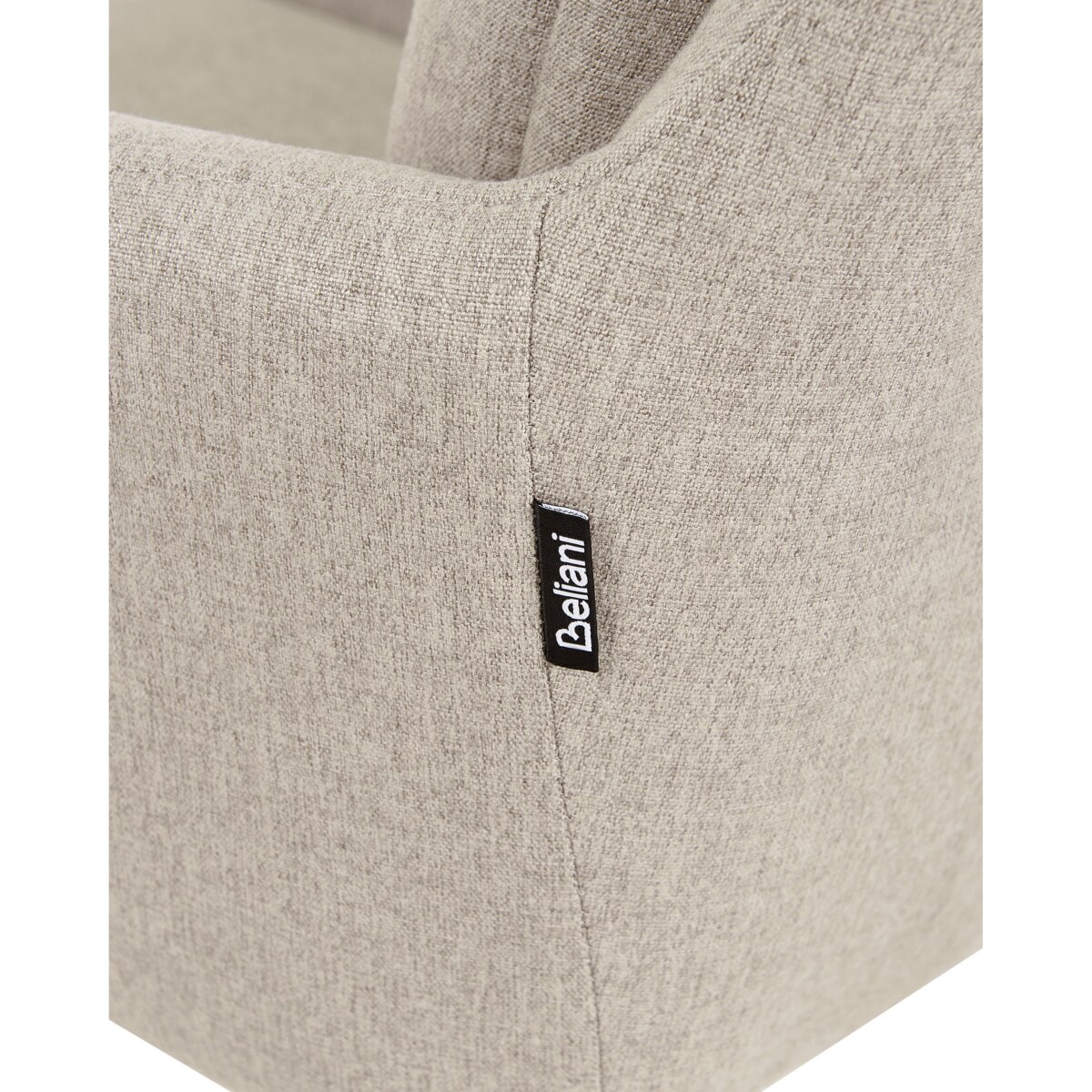 Zestaw 2 krzeseł SARDOAL Beżowoszary