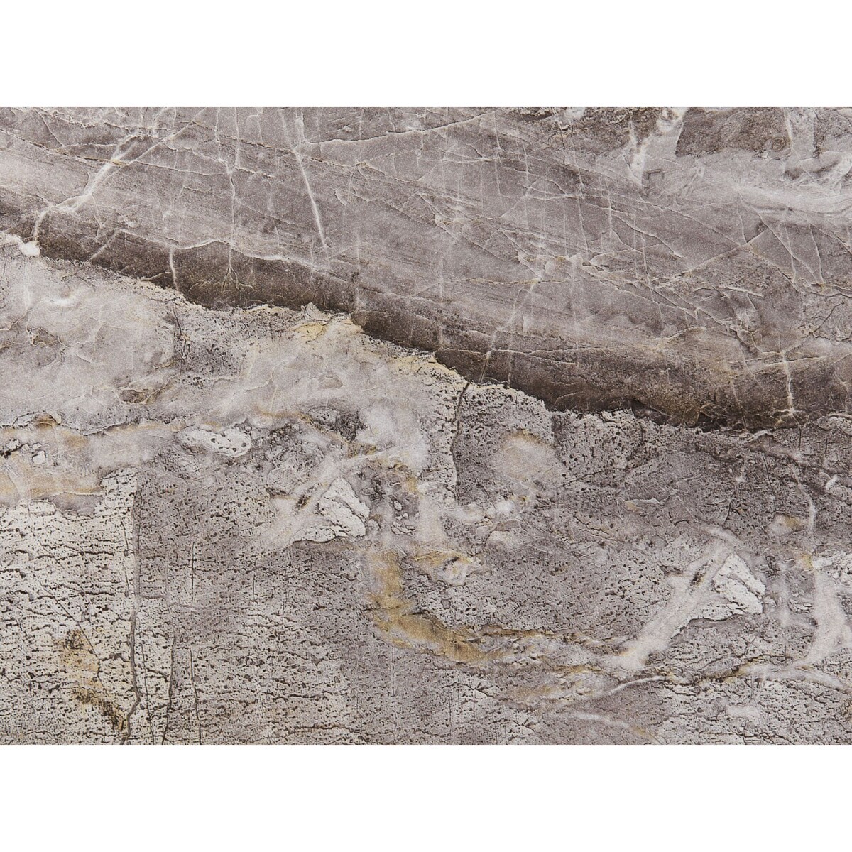 Stół do jadalni rozkładany 120/150 x 80 cm imitacja kamienia szary EFTALIA