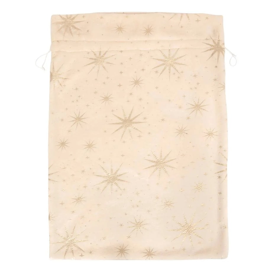 Worek na prezenty, świąteczny, welurowy 50x70 cm