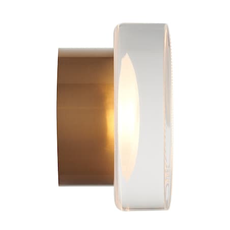 Lampa ścienna kinkiet CARMELLO 13,5 cm złota