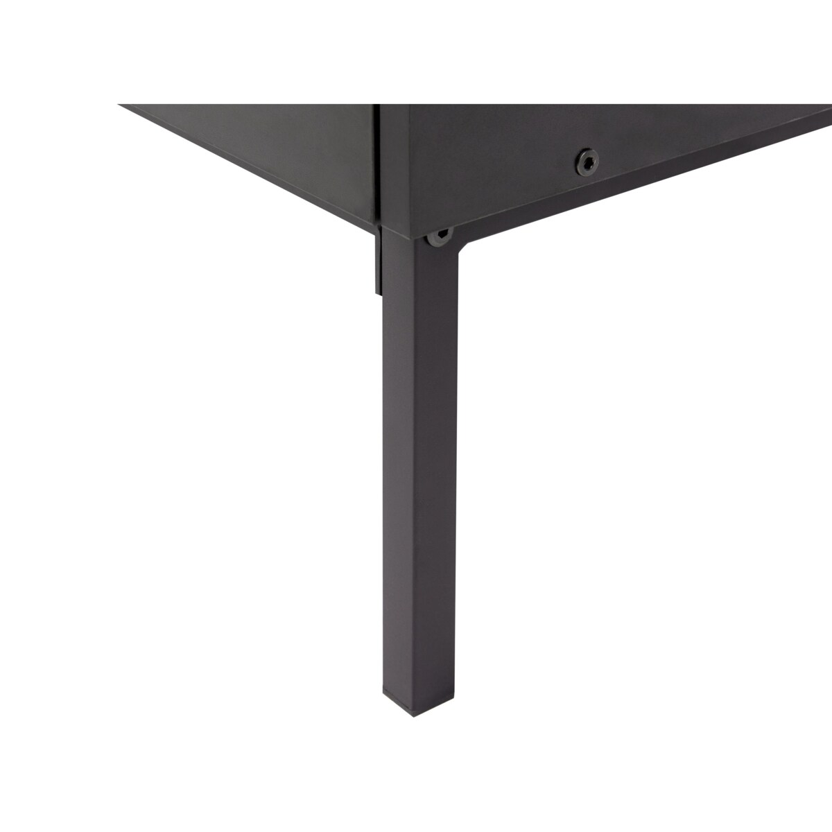 Stolik kawowy Z miejscem do przechowywania MDF Czarny CULLEN