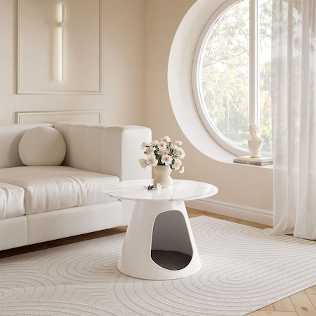 Stolik kawowy PETIT z legowiskiem dla pupila