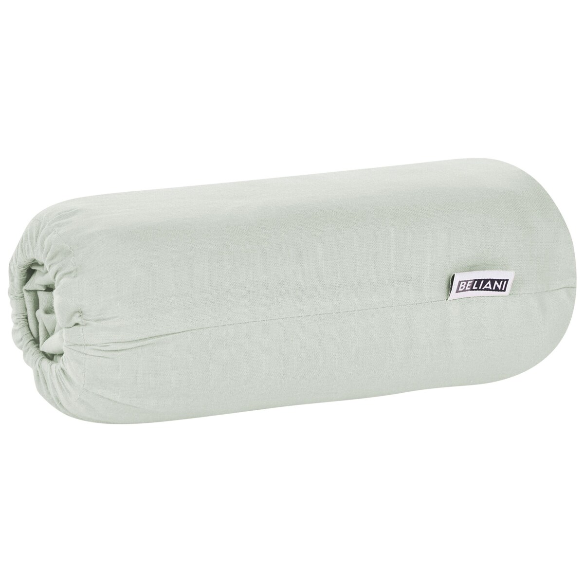 Bawełniane prześcieradło z gumką 90 x 200 cm jasnozielone JANBU