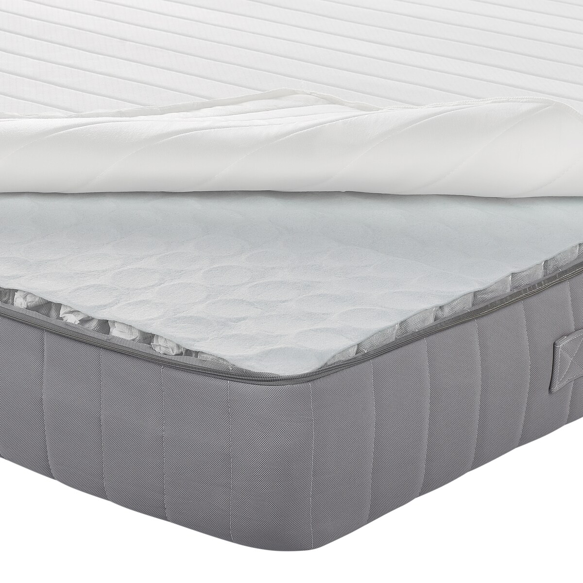 Materac kieszeniowy z pianką termoelastyczną BREEZ H2/3 średnio twardy 90 x 200 cm