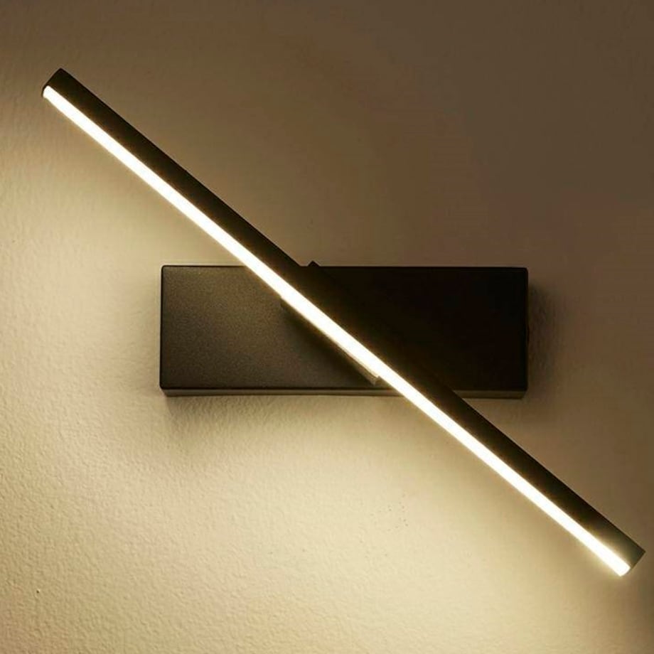 Minimalistyczny kinkiet Rem MSE010100298 obrotowy czarny