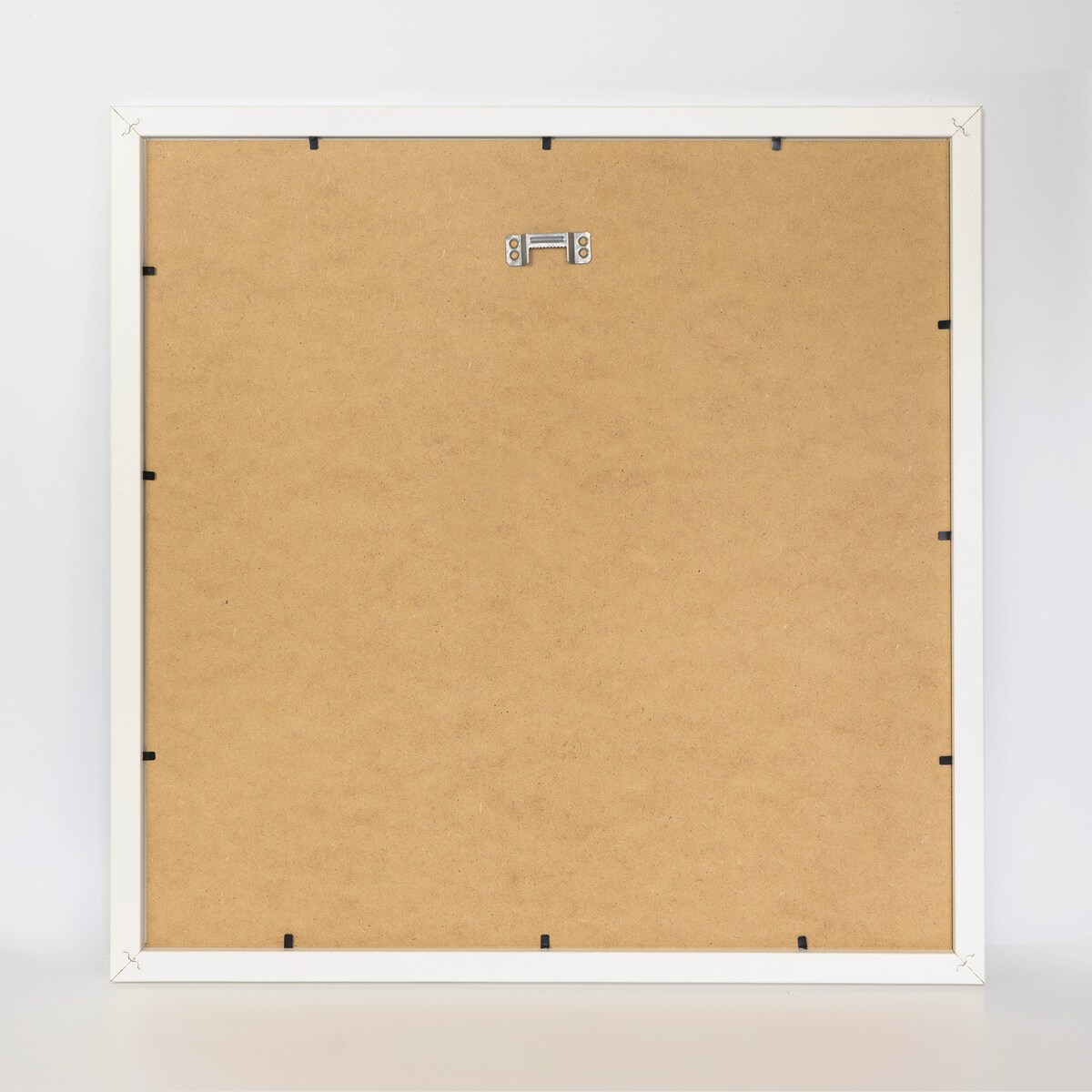 Ramka na zdjęcia 40x40 cm biała rama MDF z plexi do powieszenia pion poziom klasyczna kwadratowa ramka FRAMAI®