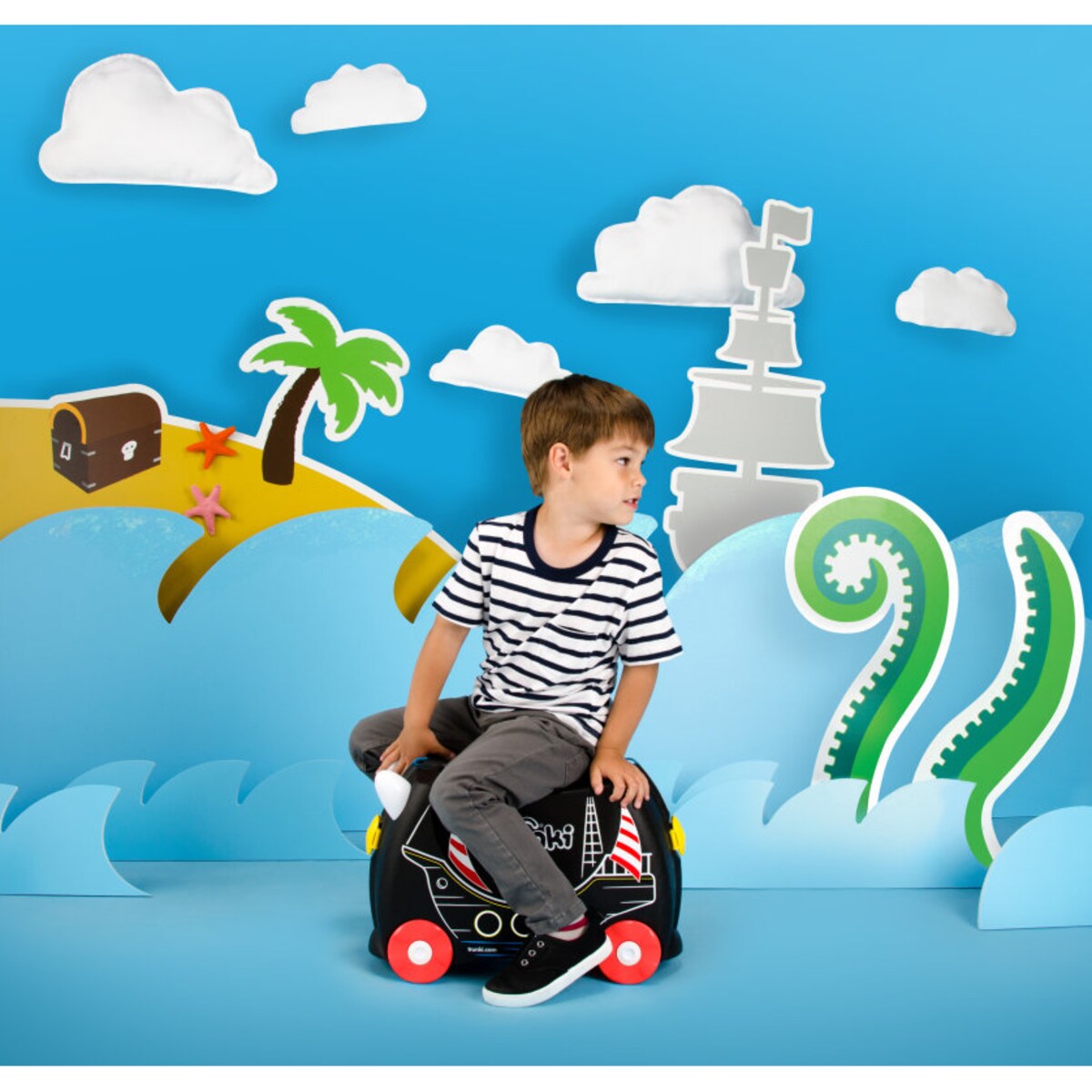 Jeżdżąca walizeczka Trunki - Pirat Pedro