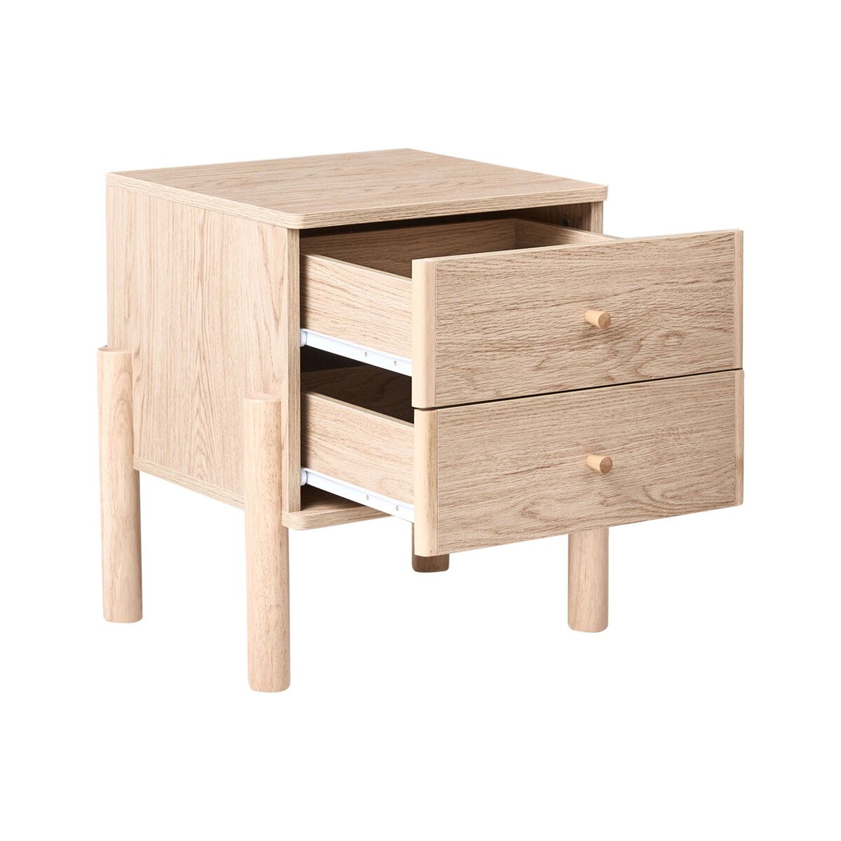 Szafka nocna COLLINS Jasnobrązowy