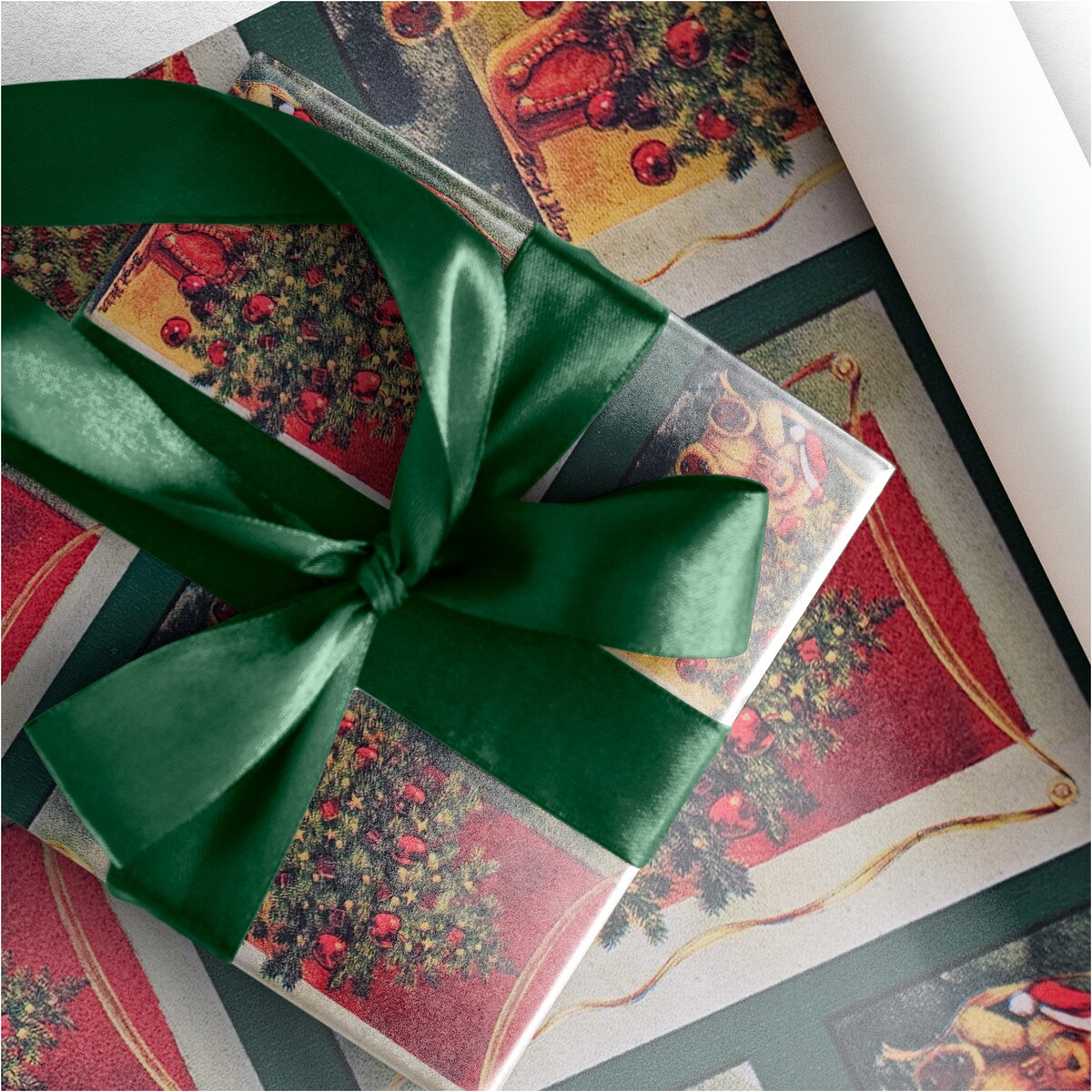 Papier do pakowania prezentów 20 METRÓW MEGAROLKA Świąteczny Do Paczek Ozdobny