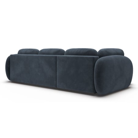 Nowoczesny Narożnik rozkładany OLIVIO II, lewy, granatowy