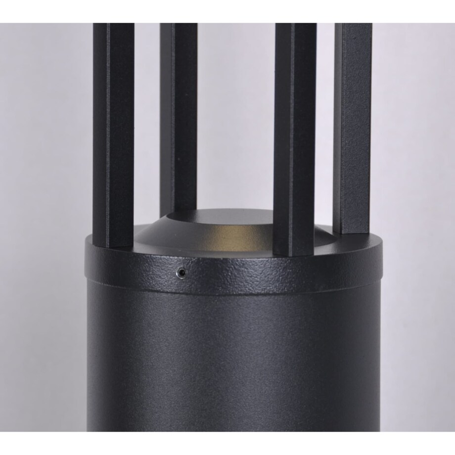 Stojąca LAMPA ogrodowa K-8139 Kaja zewnętrzna OPRAWA outdoor LED 9W 4000K metalowa IP54 czarna, KAJA Lighting