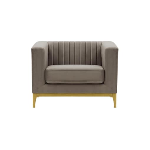 Fotel Slender Wood-Velluto 17-like oak