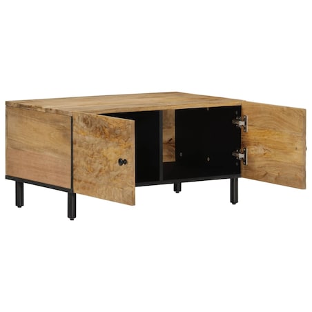 vidaXL Stolik kawowy, 80x50x40 cm, lite drewno mango