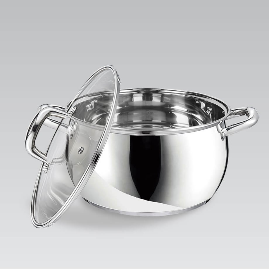 Zestaw garnków garnki komplet 8-ele 2L / 2.8L / 3.8L / 6.4L MAESTRO