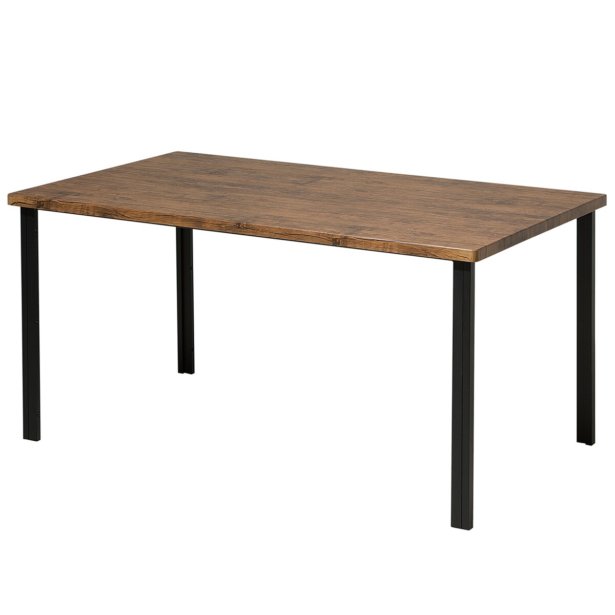 Stół do jadalni LAREDO Ciemnobrązowy 150 cm 90 cm