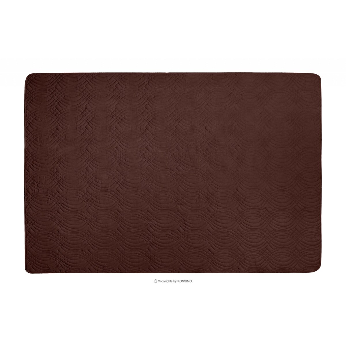 Konsimo REGO Narzuta, brązowy
