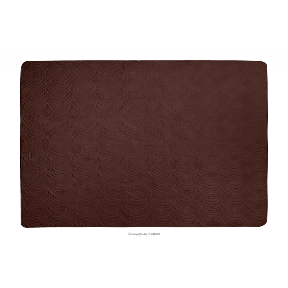 Konsimo REGO Narzuta, brązowy