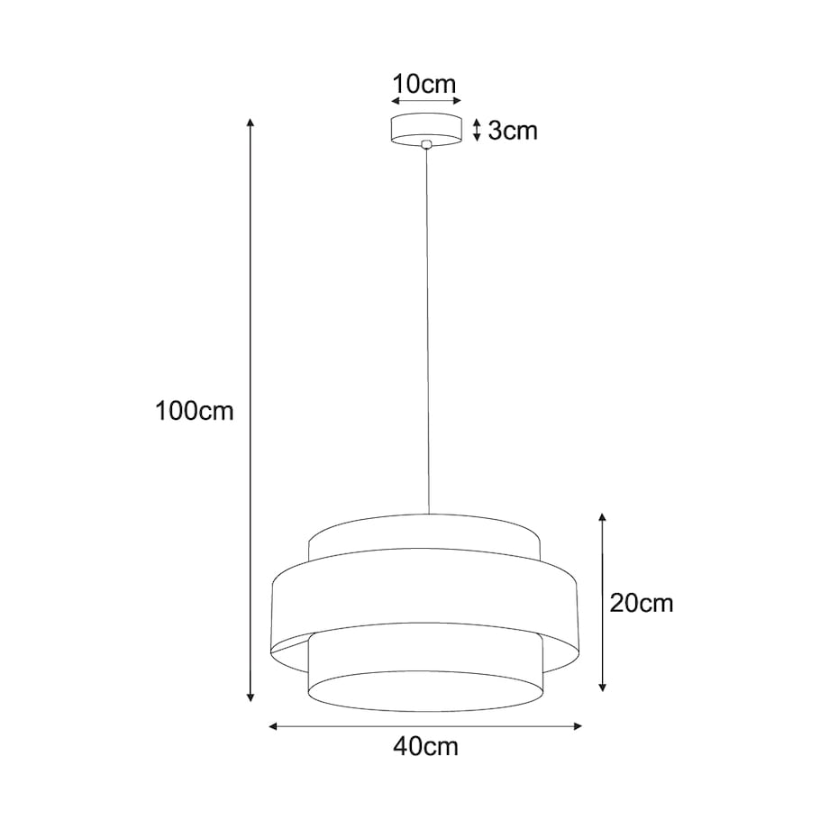 Lampa wisząca K-5271 z serii CEZAR