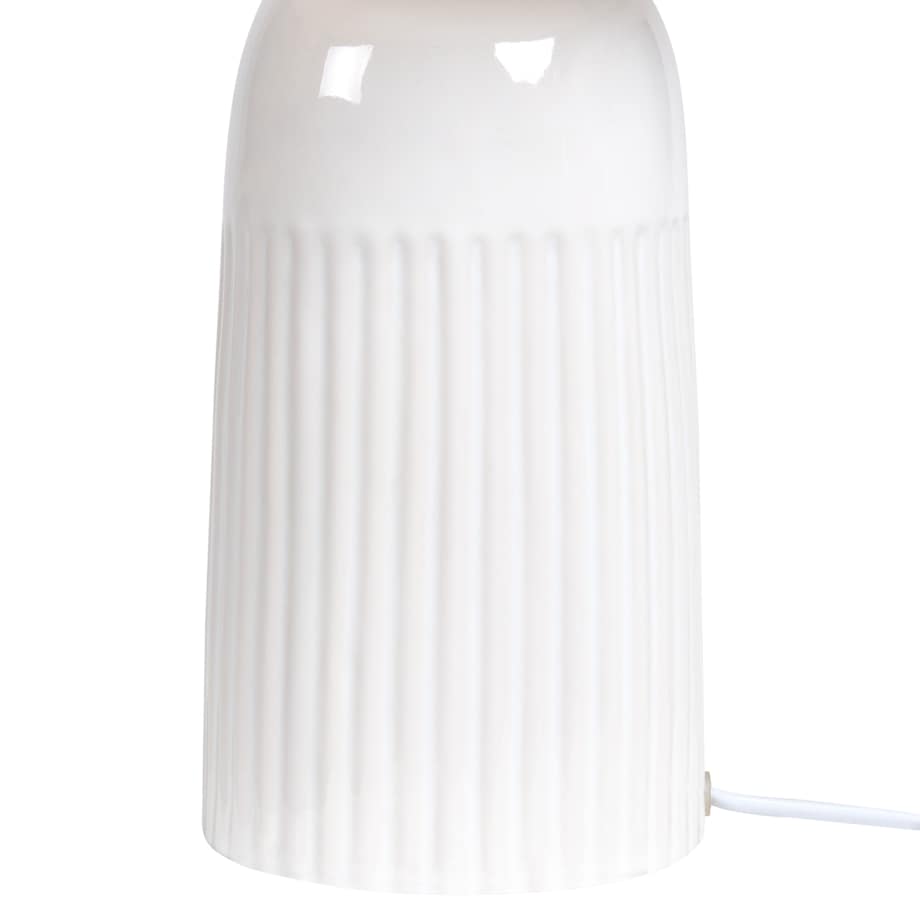 Lampa stołowa SALIENTE Ceramika Złamana biel