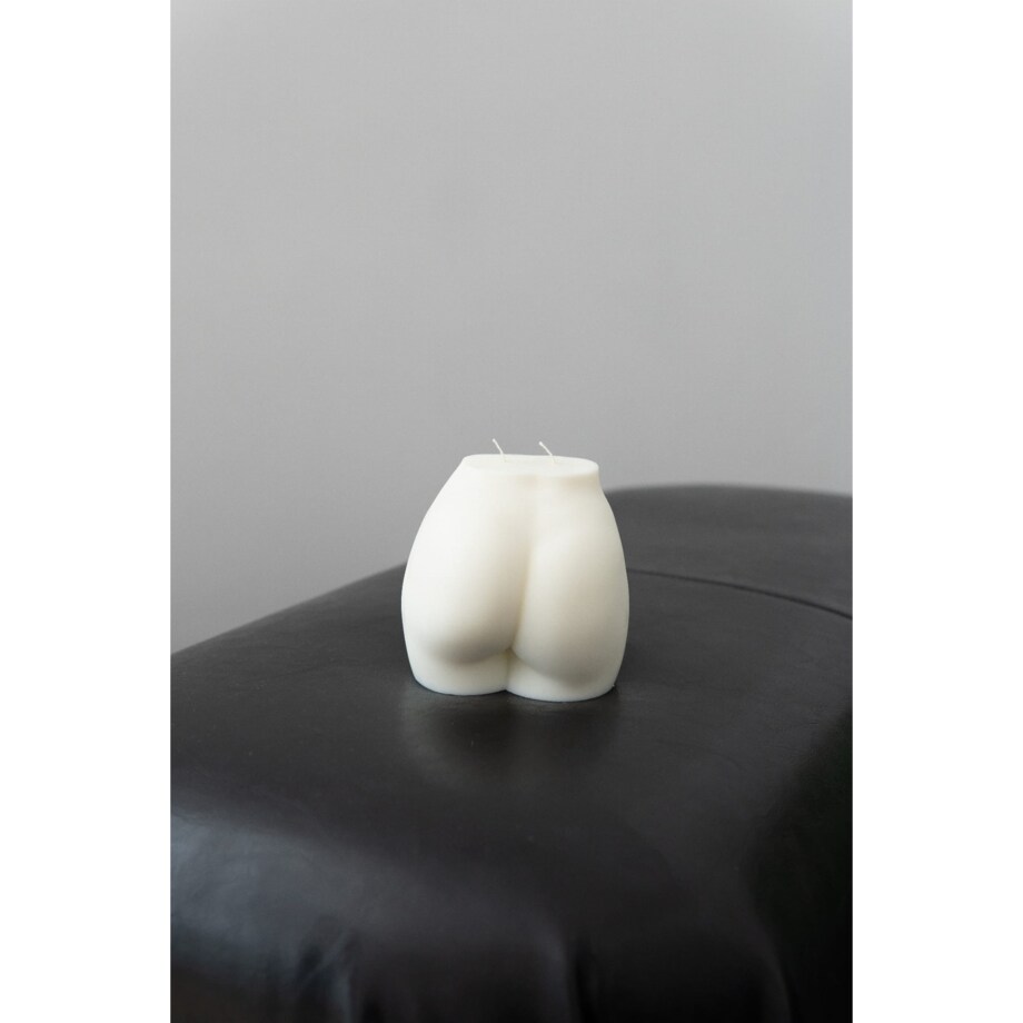 Świeca sojowa pośladki Body Part Bottom XL, 460 g, INSPIRA