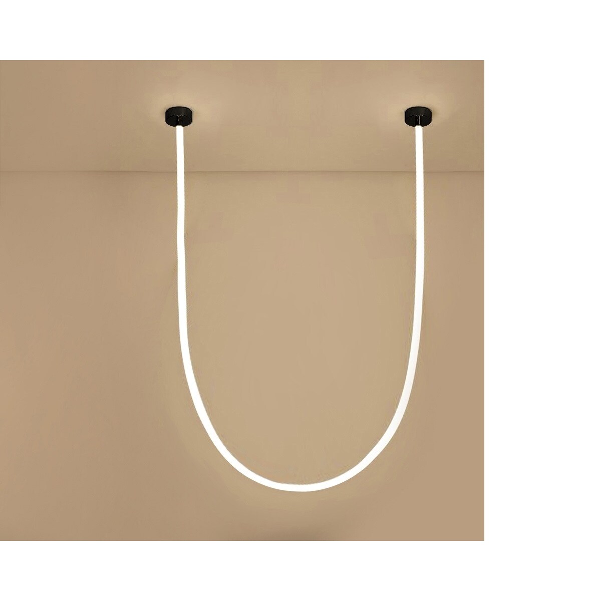 MOOSEE lampa wisząca LASSO 500 Smart czarna