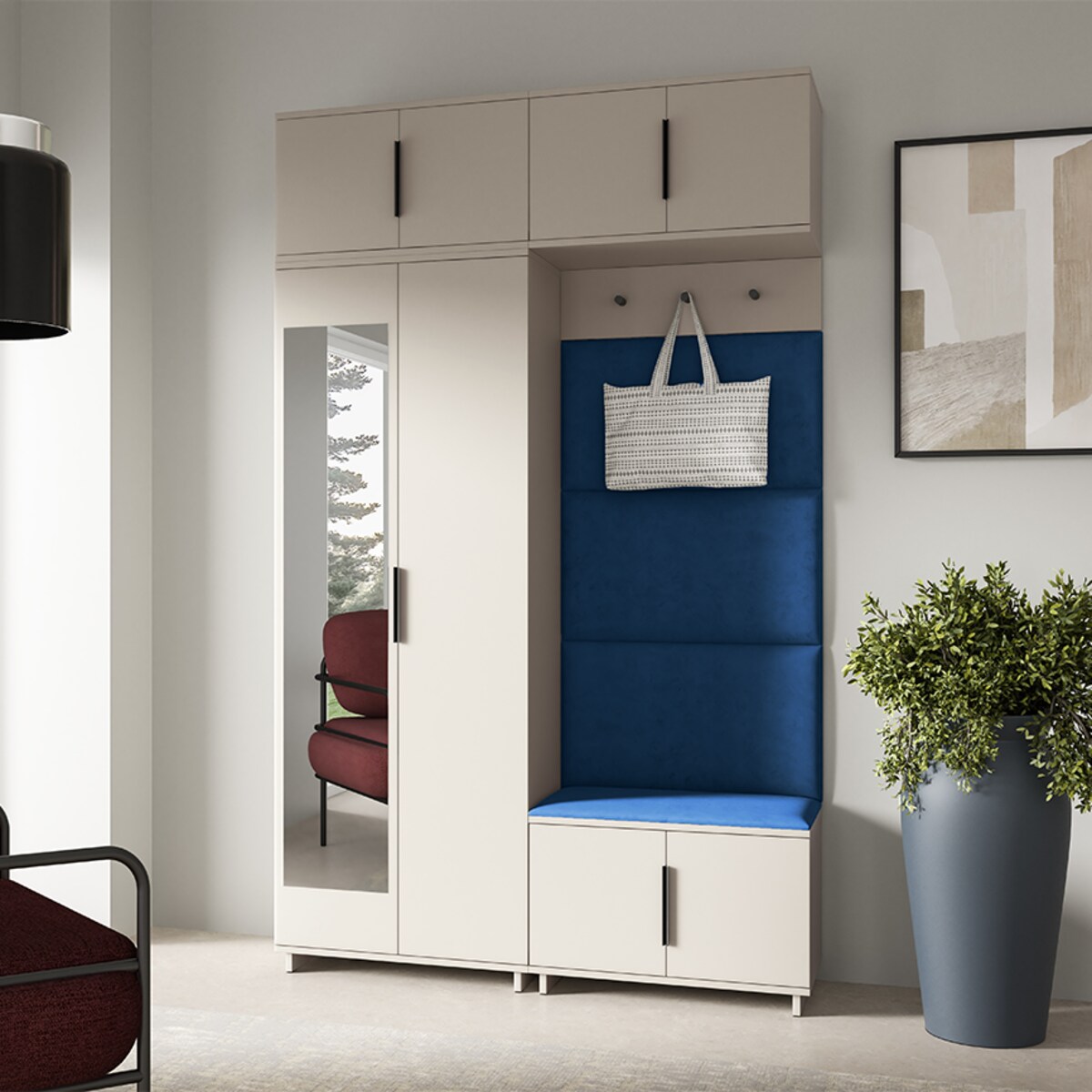 Zestaw mebli do przedpokoju Napoli 1 Trinity 31