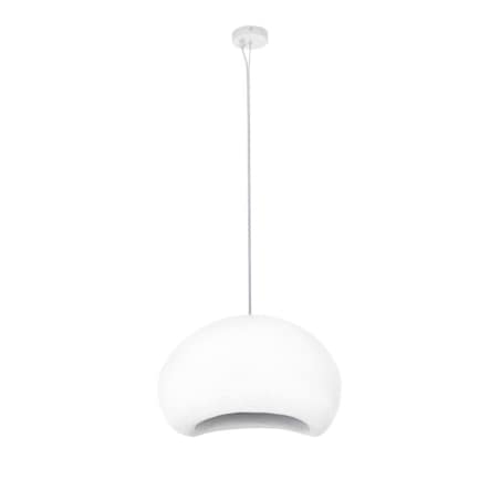 Lampa wisząca NEST 60 biała