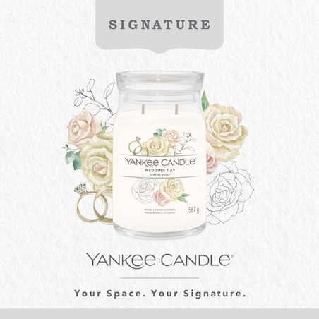 YC SIGNATURE – Świeca duża WEDDING DAY