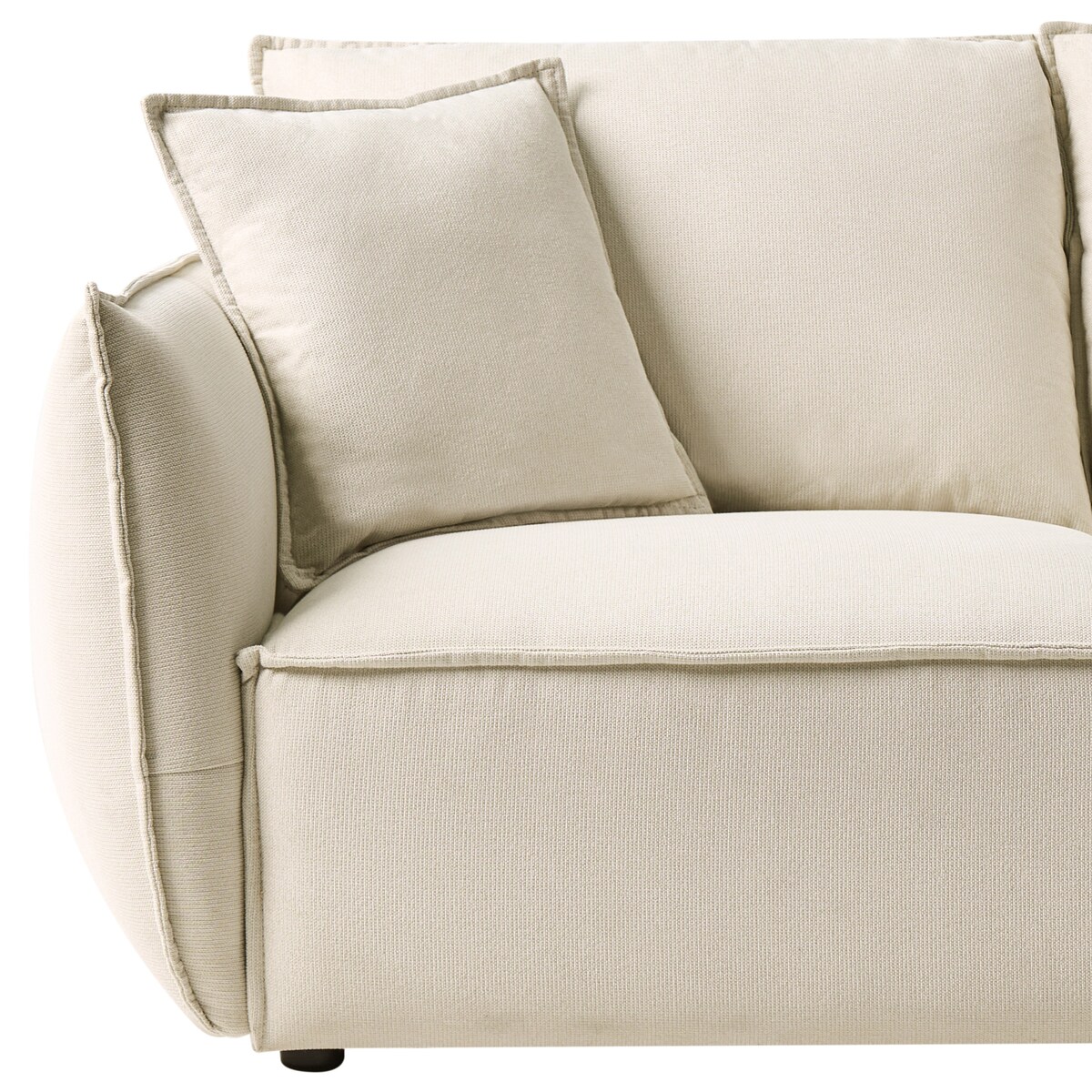 Sofa dla 3 osób KUNES Jasnobeżowy