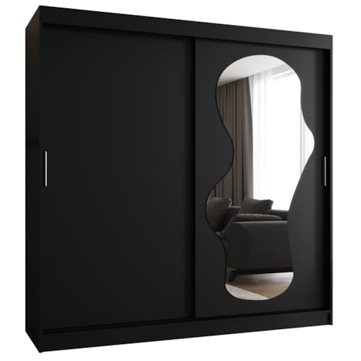 Szafa przesuwna ULTRA 200 czarny