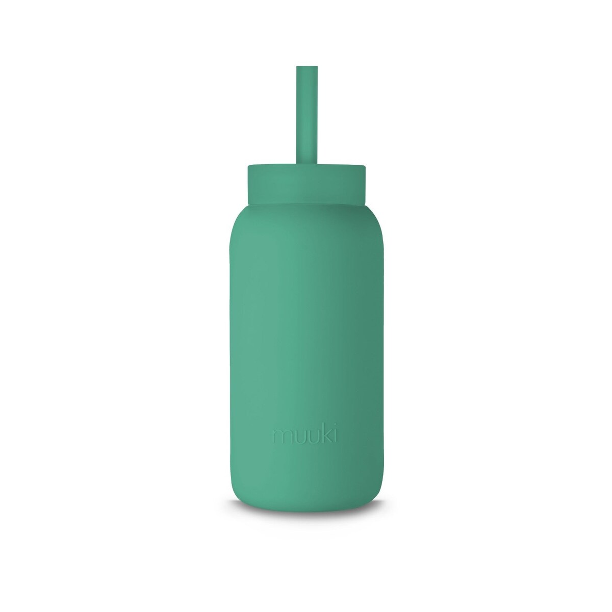 MUUKI słomka do butelki 720 ml, Frosted Green