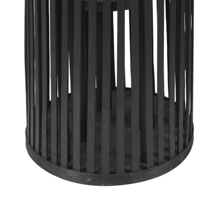 Lampion LUZON Wierzba 80 cm Czarny