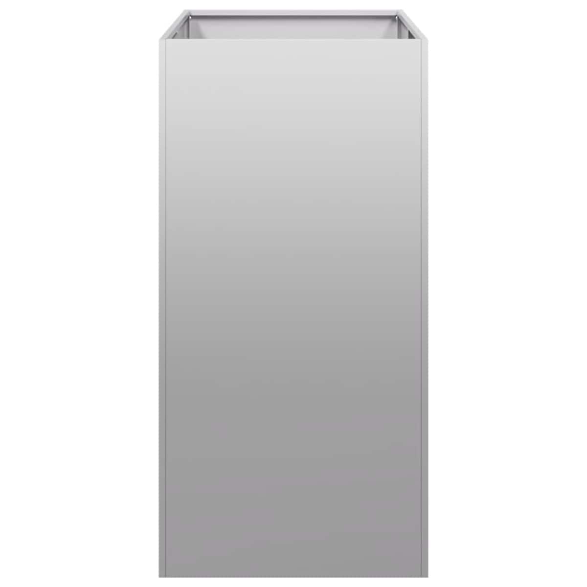vidaXL Doniczka 40x80x80 cm Stal ocynkowana