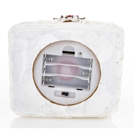 Dekoracja domek z piernika LED 22x12x10,5 cm z wieżyczką