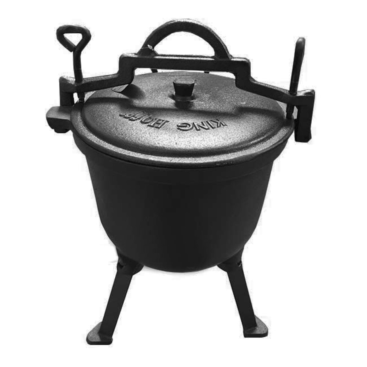 Kociołek żeliwny myśliwski 11L emaliowany na ognisko KINGHOFF