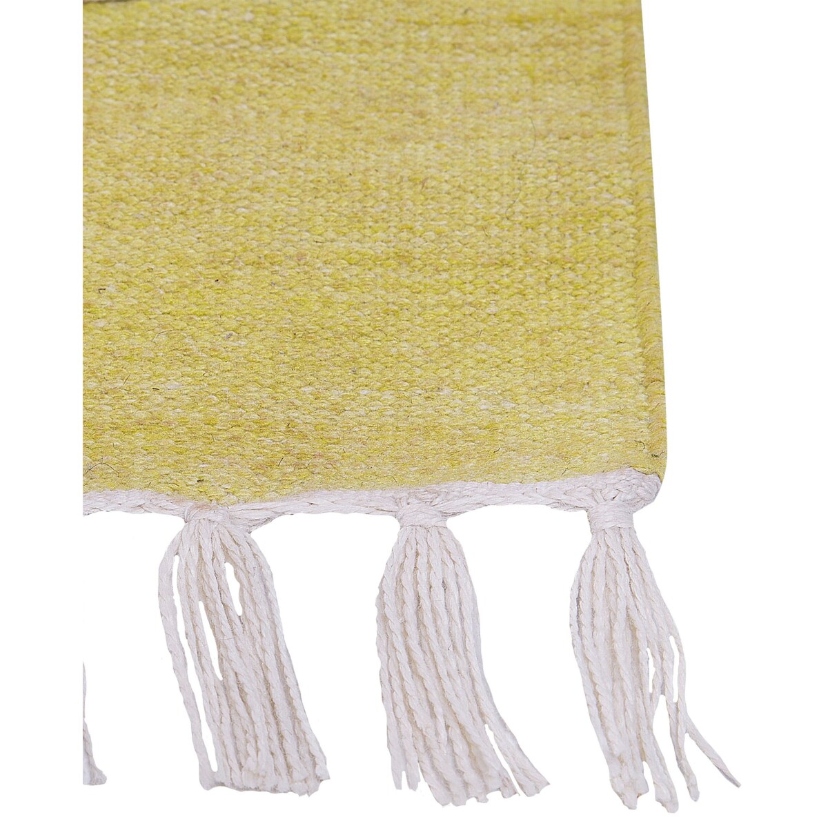 Dywan 140 x 200 cm żółty YAVU