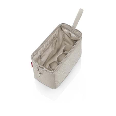 Kosmetyczka TRAVELCOSMETIC, herringbone sand