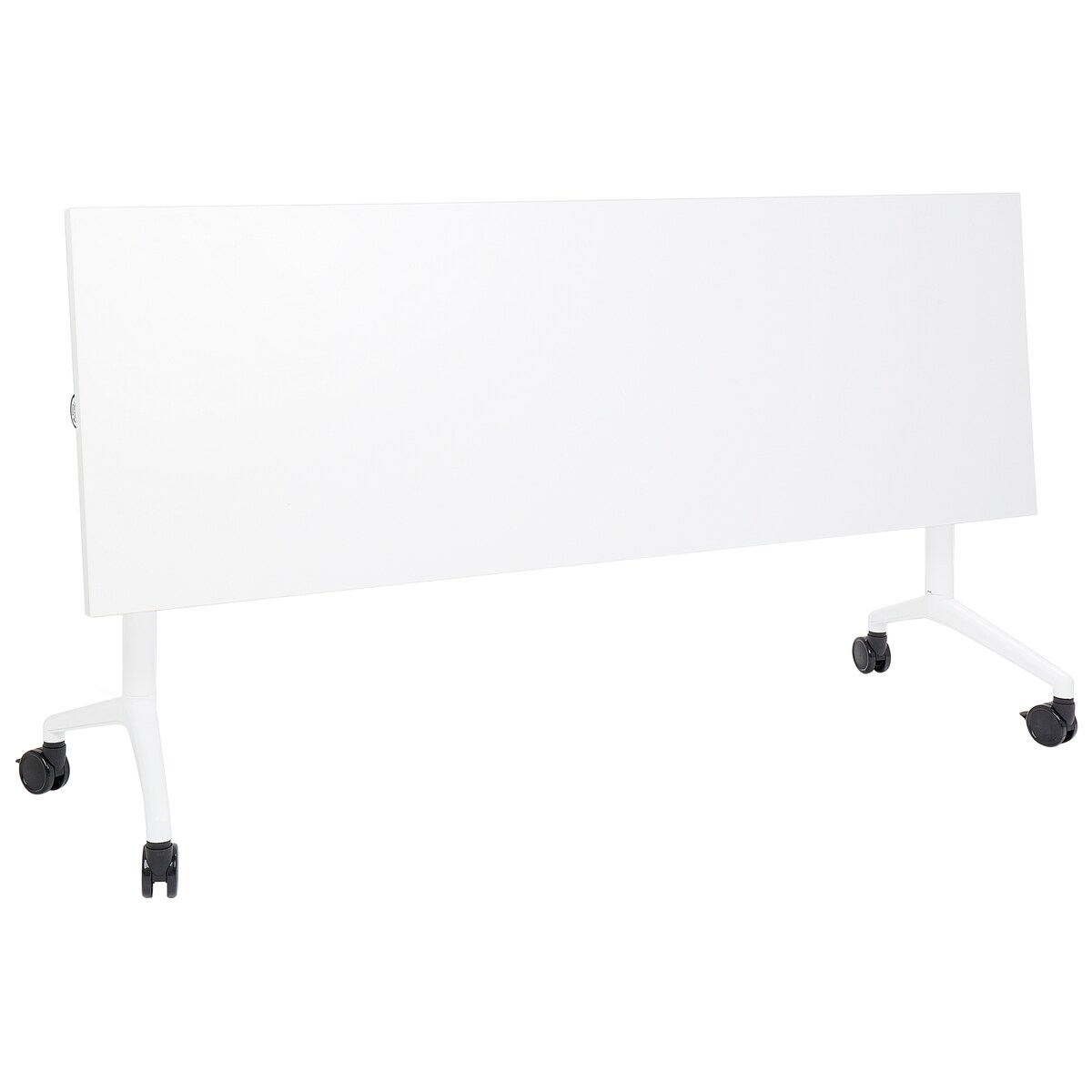 Składane biurko CAVI Biały 180 cm 60 cm z kółkami