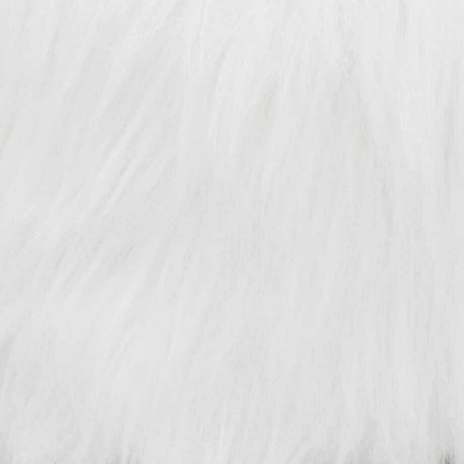 vidaXL Stołek, biały, lite drewno tekowe