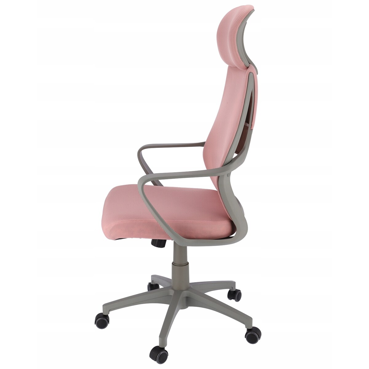 Fotel Krzesło Do Biurka Biura Futura Różowy