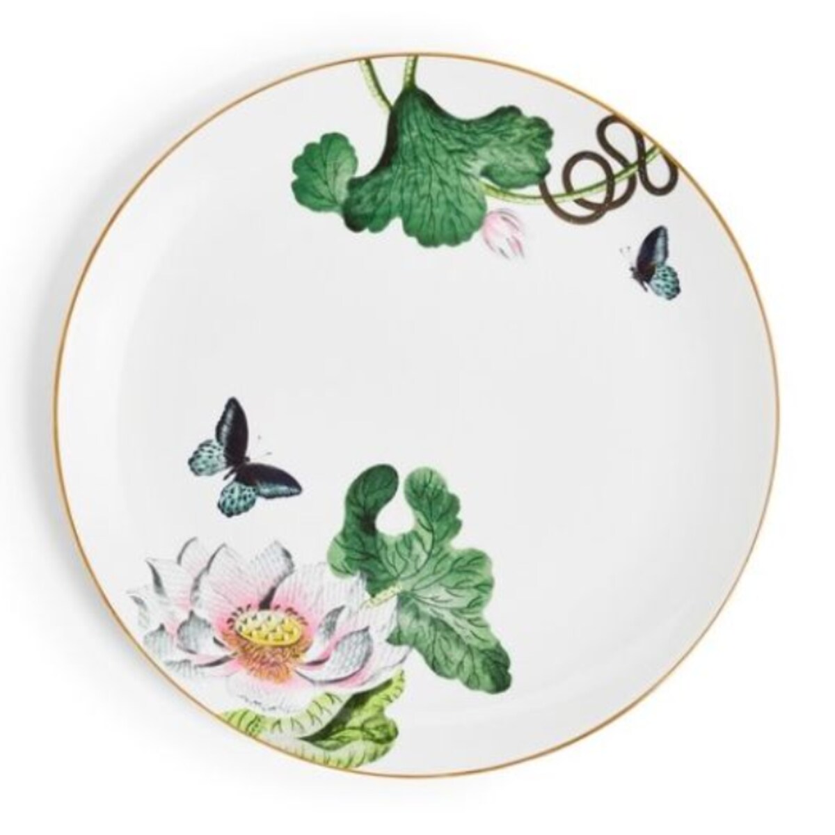 Talerz obiadowy, płaski 27 cm Waterlily Wonderlust Wedgwood