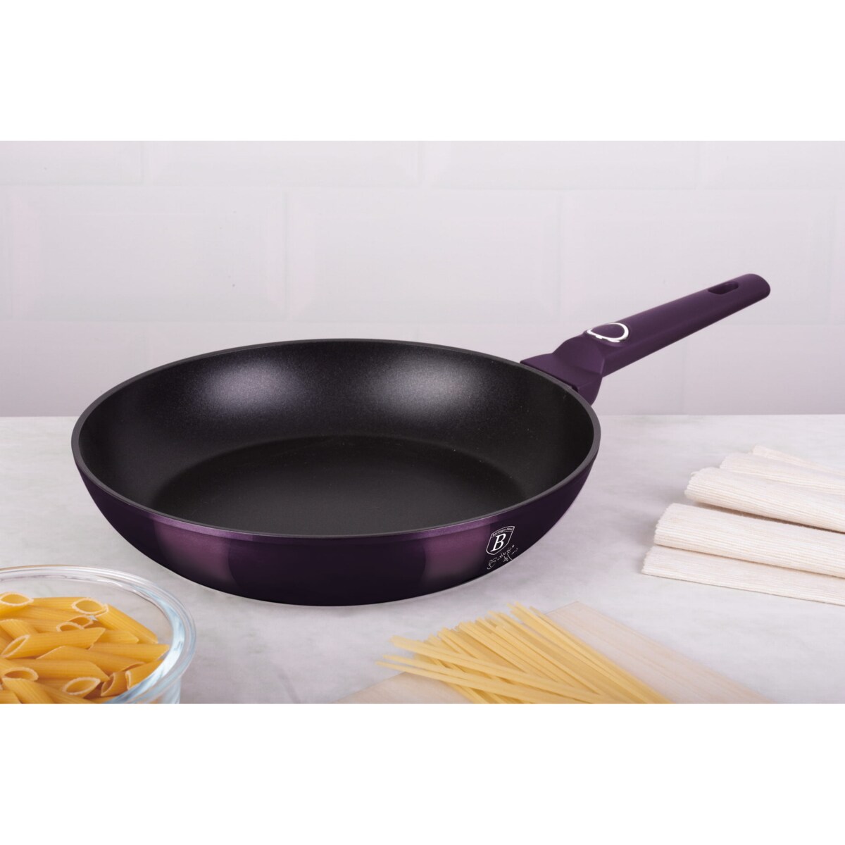 Patelnia tytanowa 28cm BERLINGER HAUS Purple Eclipse