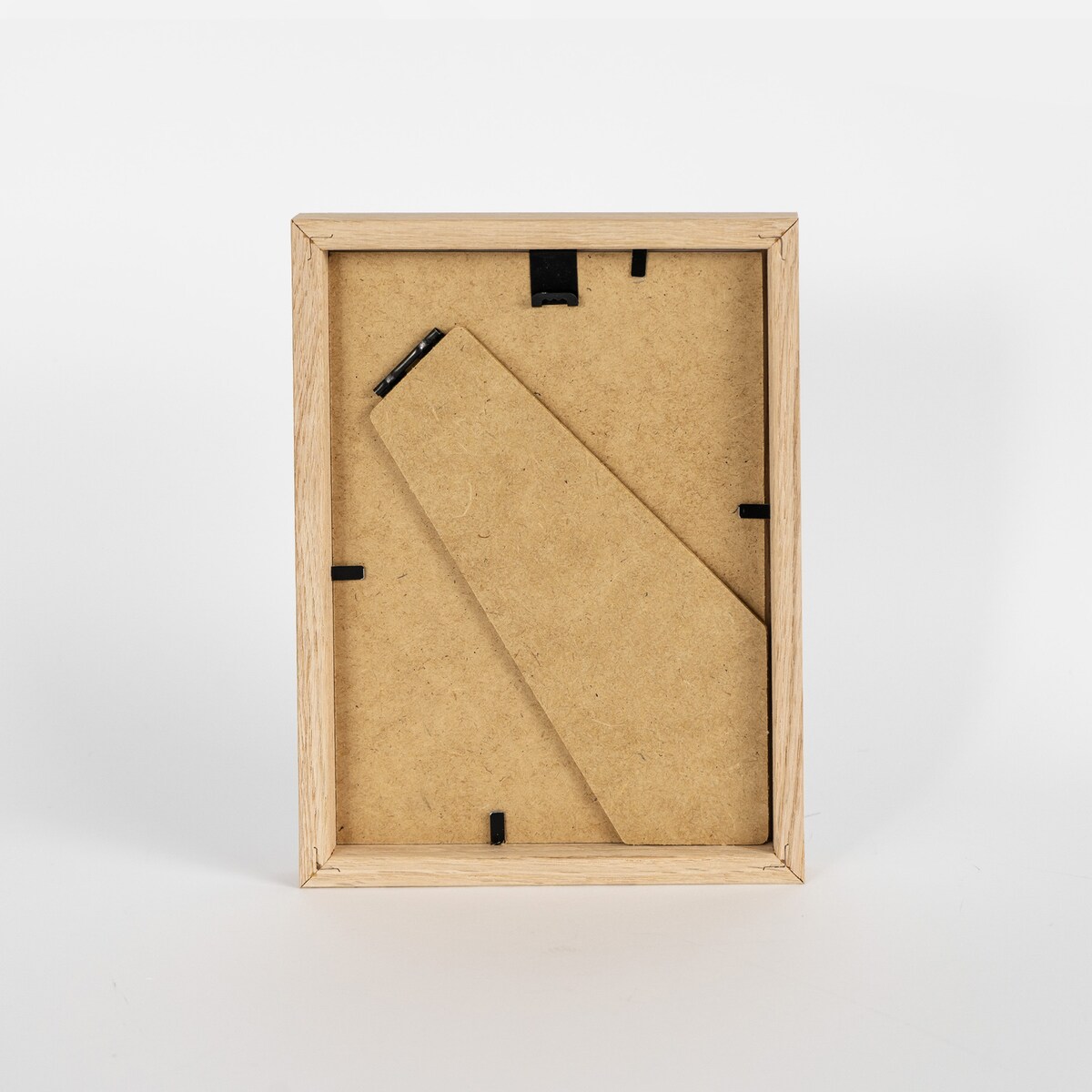 Ramka na zdjęcia 13x18 cm ramka drewniana dębowa naturalna foto ramka z litego drewna dębowego prostokątna OAK FRAMAI