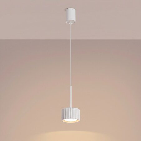 Lampa wisząca AURA 1 biała Gx53