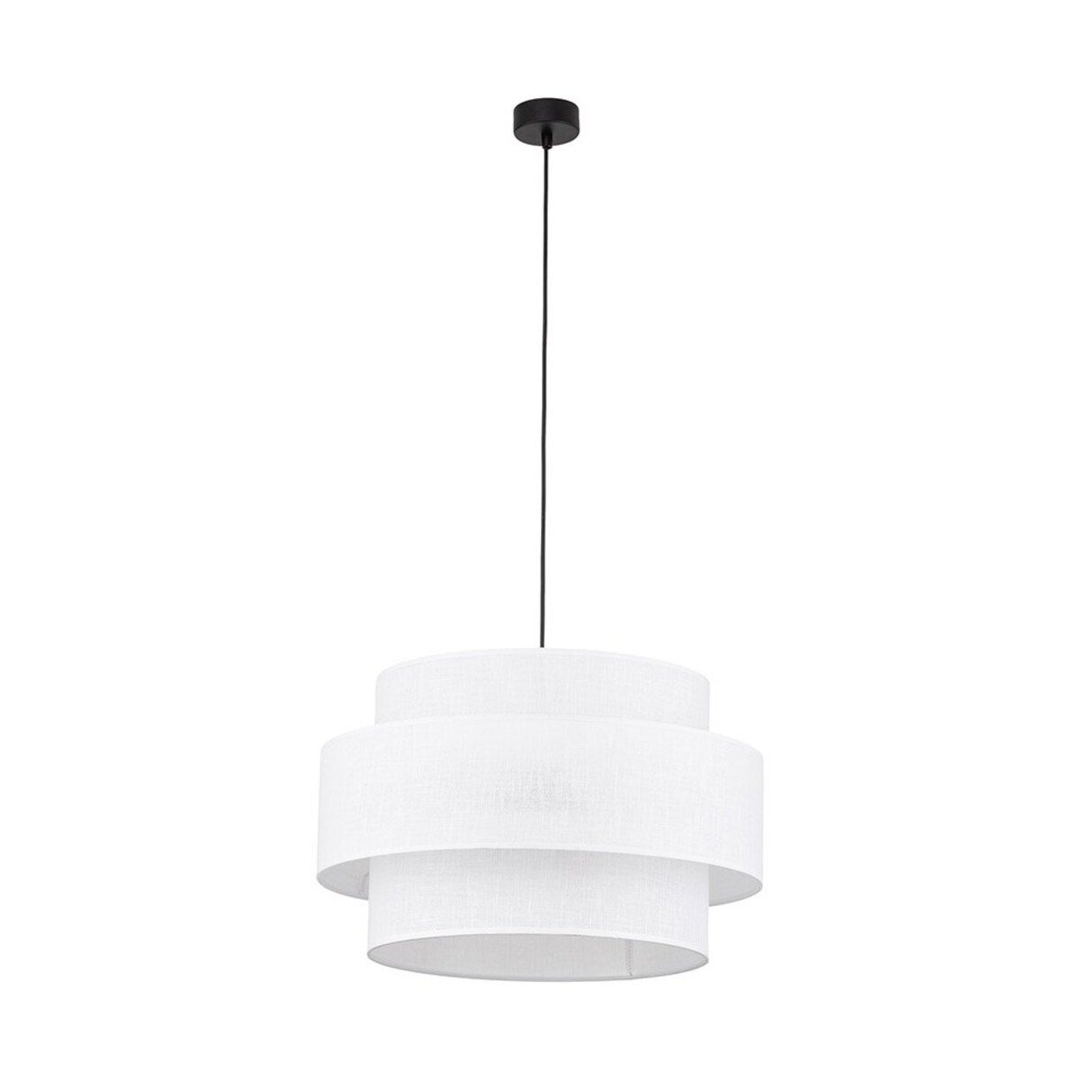 Lampa wisząca CALISTO WHITE 5363 TK Lighting biała 3xE27 regulowana do salonu i jadalni