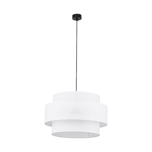 Lampa wisząca CALISTO WHITE 5363 TK Lighting biała 3xE27 regulowana do salonu i jadalni