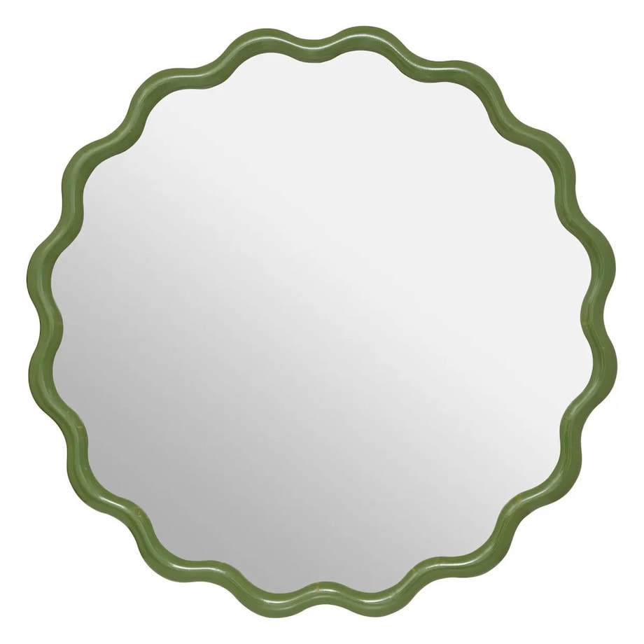 Komplet trzech falistych luster Judy, 50x50cm