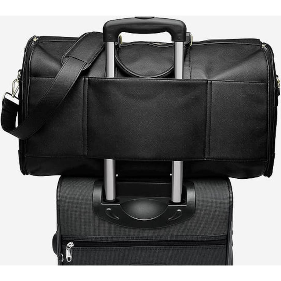 Torba weekendowa damska Stackers czarna