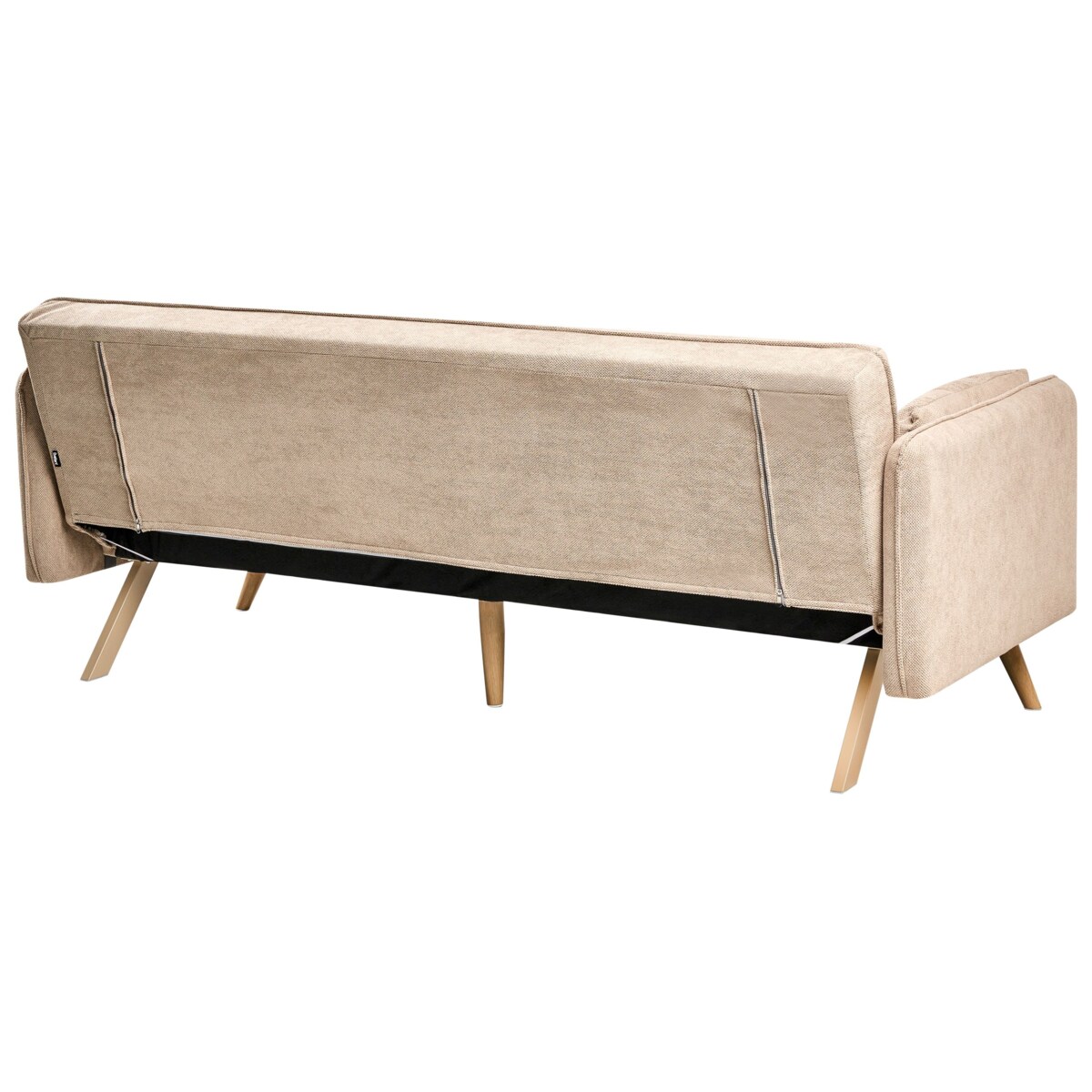 Sofa rozkładana ASAA Jasnobrązowy