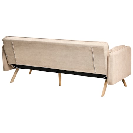 Sofa rozkładana ASAA Jasnobrązowy